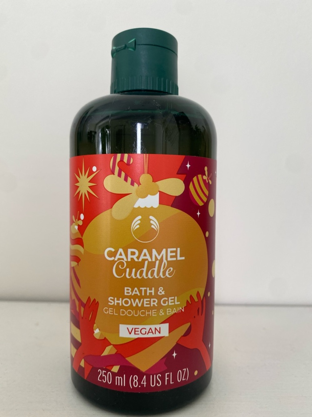 The Body Shop Caramel Cuddle Bath & Shower Gel 250ml - NEW